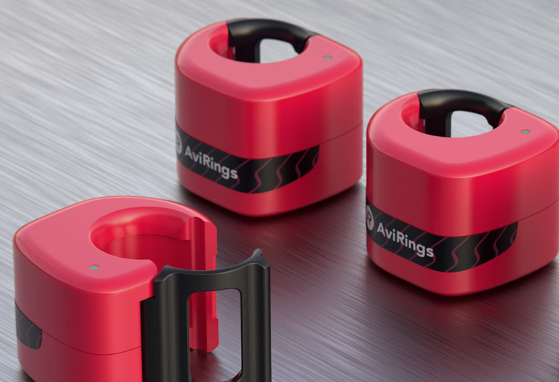 GPS tracking rings Sport racing pigeon rings