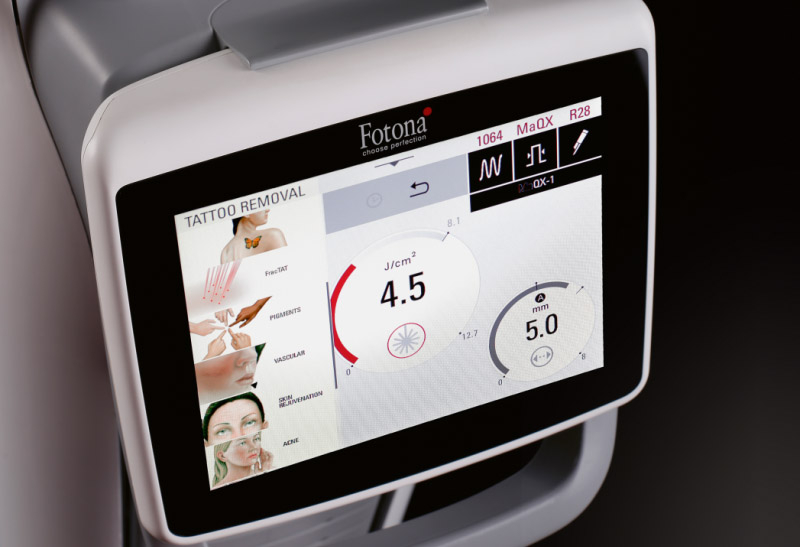 Starwalker GUI Dermatological Laser GUI