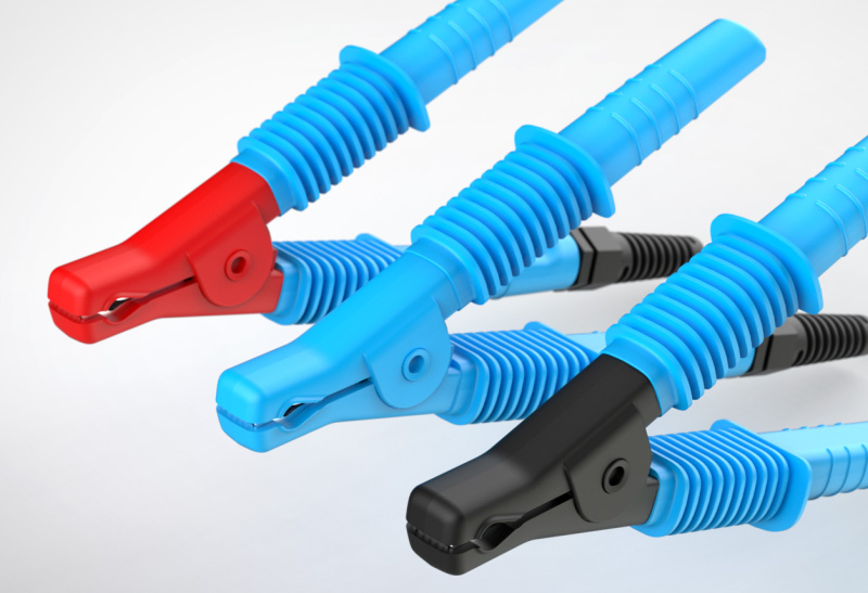 HIgh Voltage Clips 15 kV test lead clips